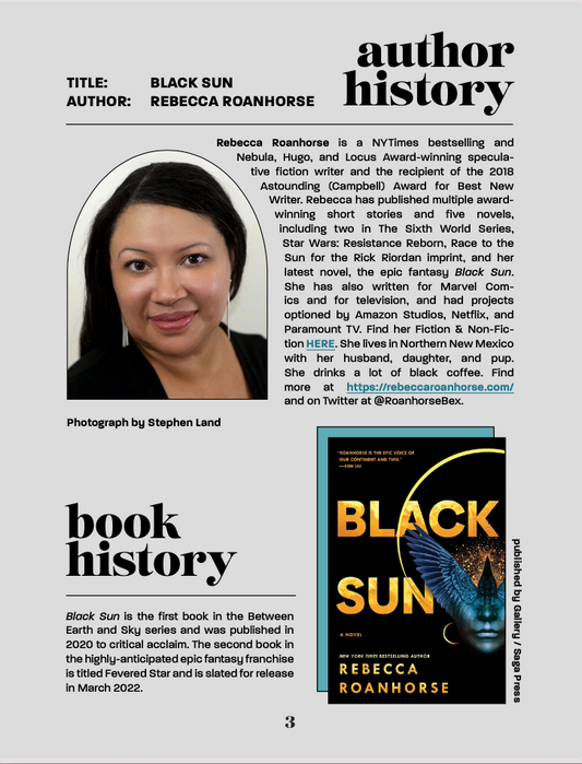 May 21 General Track Syllabus - Black Sun