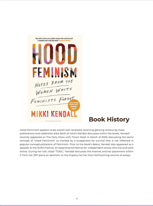 May 20 General Track Syllabus - Hood Feminism