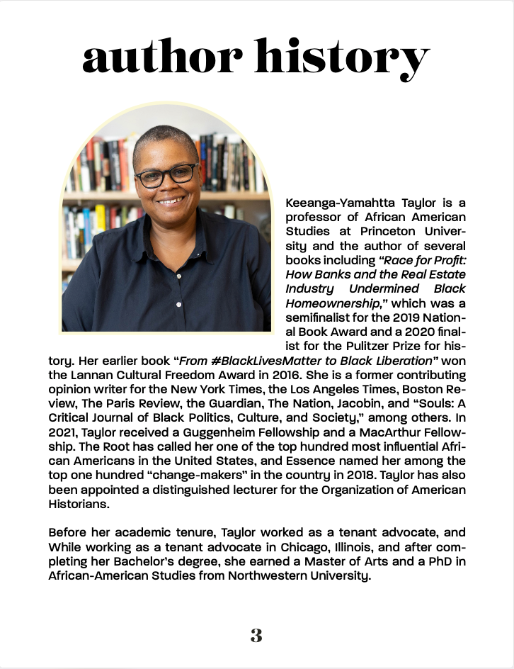 Summer '22 Exploration Track Syllabus - How We Get Free