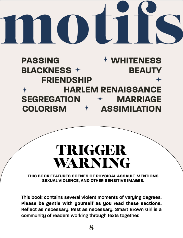 March 22 General Track Syllabus - Passing by Nella Larsen