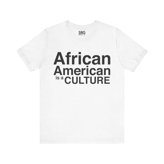 African American Is A Culture T-Shirt