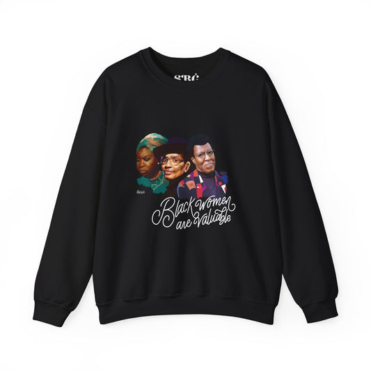 Black Women Are Valuable Sweatshirt