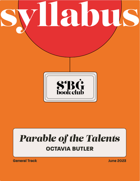 June 23 General Track Syllabus - Parable of the Talents