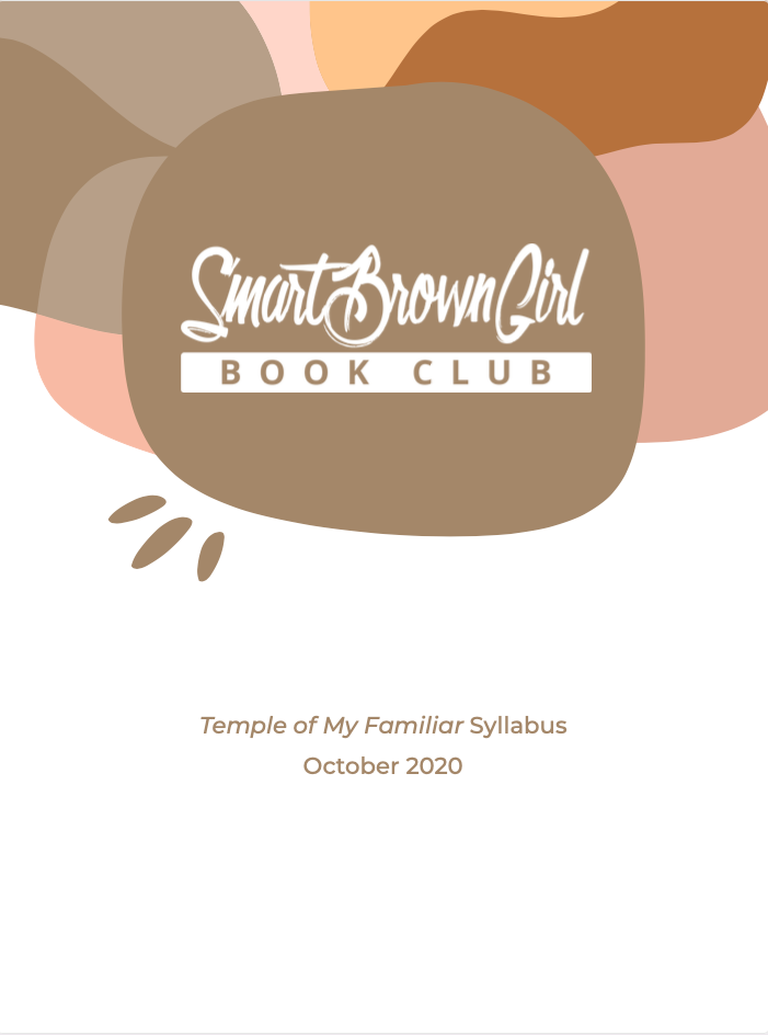 Oct 20 General Track Syllabus - Temple of My Familiar