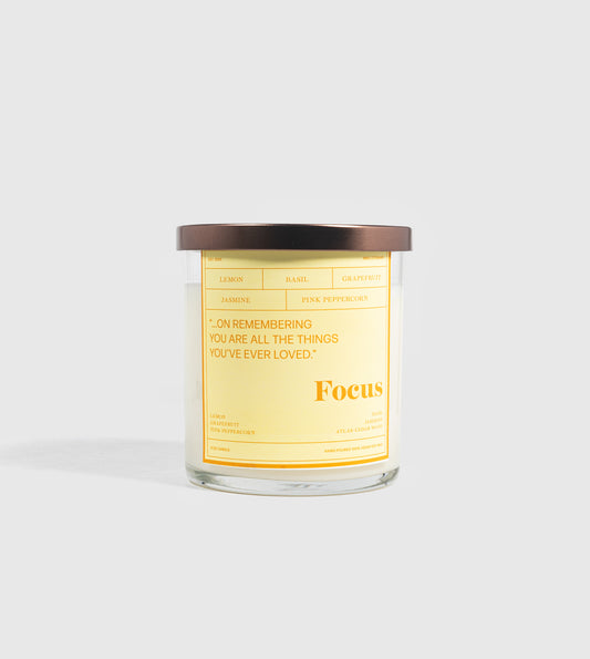 Focus LITerary Candle